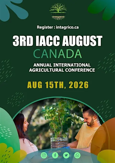 International Agricultural Conference Canada 2026