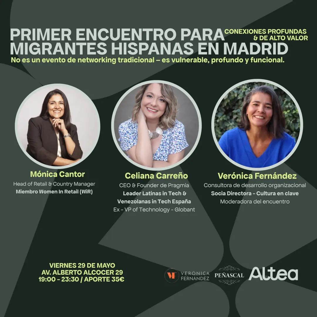 Primer encuentro para migrantes hispanas en madrid - Altea x Verónica Fernández