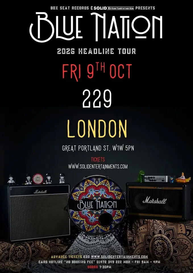 BLUE NATION - HEADLINE TOUR - LONDON
