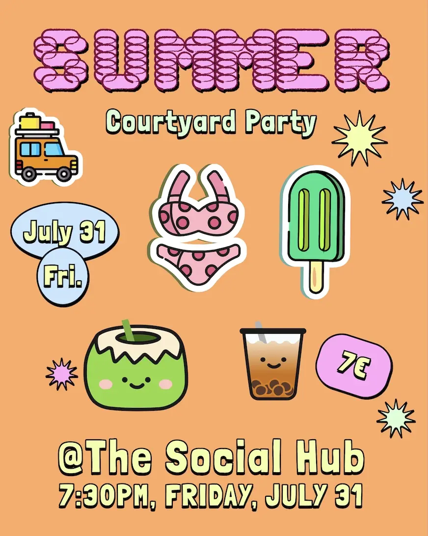 Summer Courtyard Party with KIKI BERLIN
