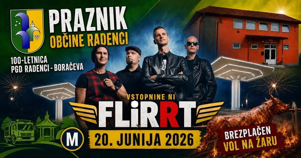 FLIRRT • 𝗥𝗔𝗗𝗘𝗡𝗦𝗞𝗢 𝗣𝗢𝗟𝗘𝗧𝗝𝗘 • 20.6. ❤️