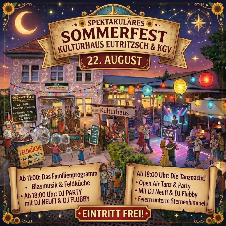Sommerfest im Kulturhaus und KGV