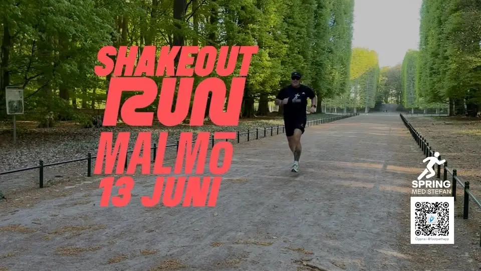 SHAKEOUT RUN MALMÖ 13 JUNI 2026