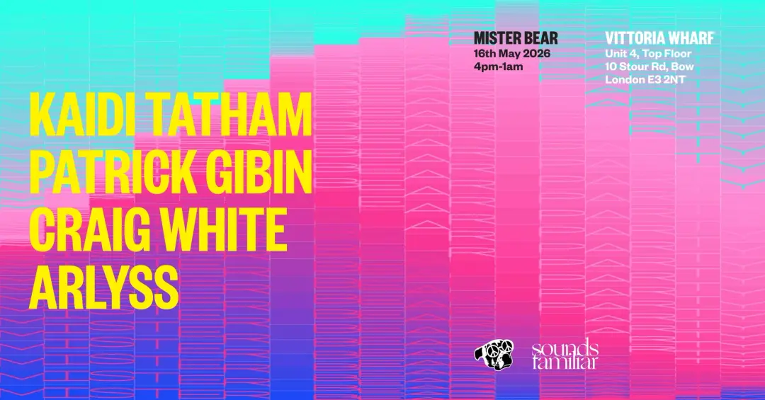 Mister Bear: Kaidi Tatham, Patrick Gibin, Craig White, ARLYSS, (Day Party)