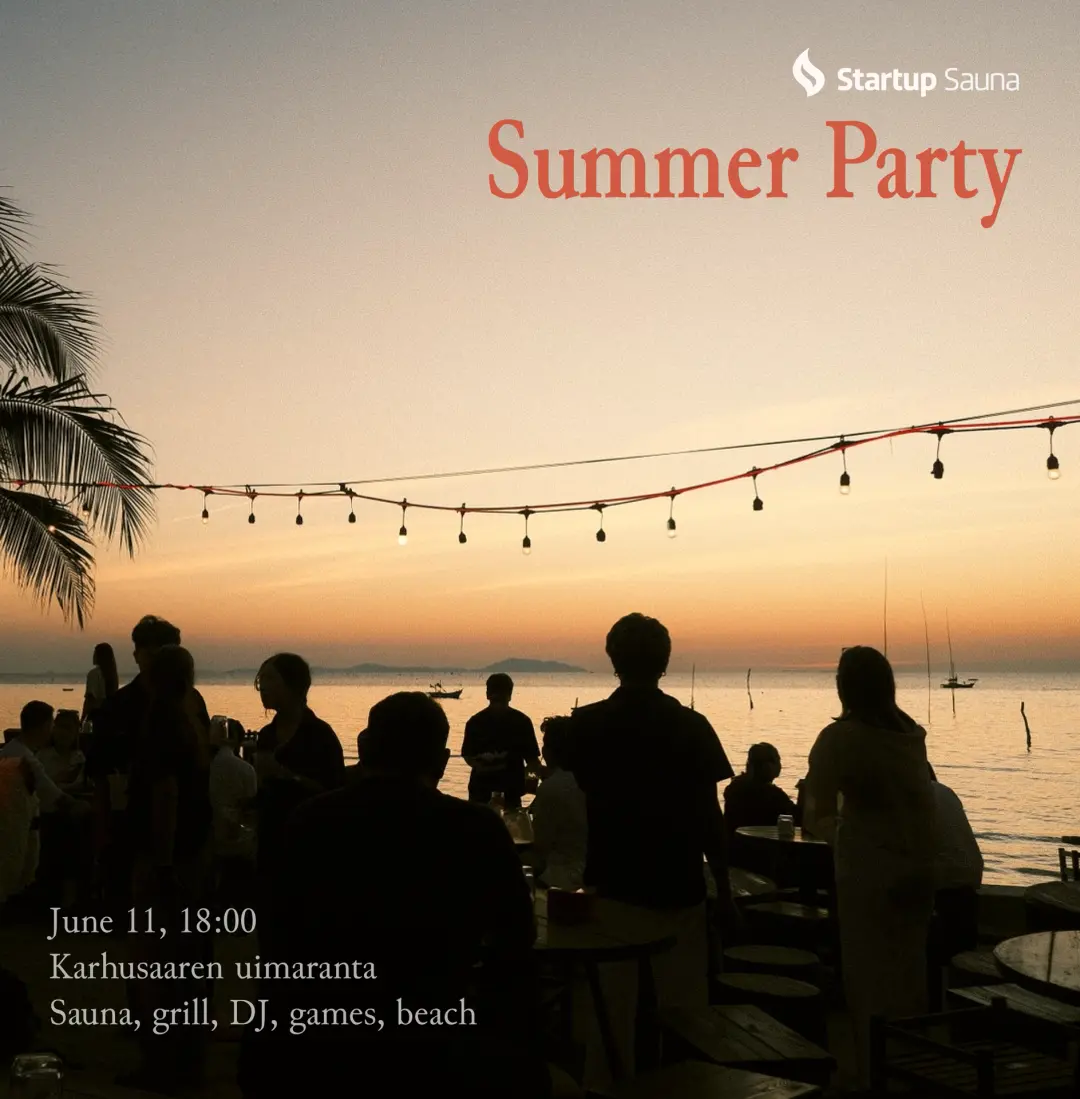 Startup Sauna Summer Party