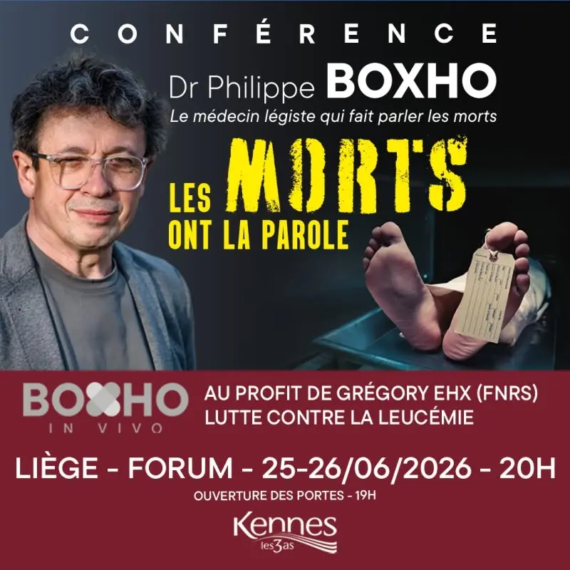 PHILIPPE BOXHO - " LES MORTS ONT LA PAROLE "