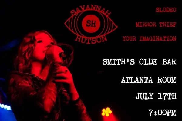 SOBATL Presents Savannah Hutson with Slodeo, Mirror Thief, and Your Imagination