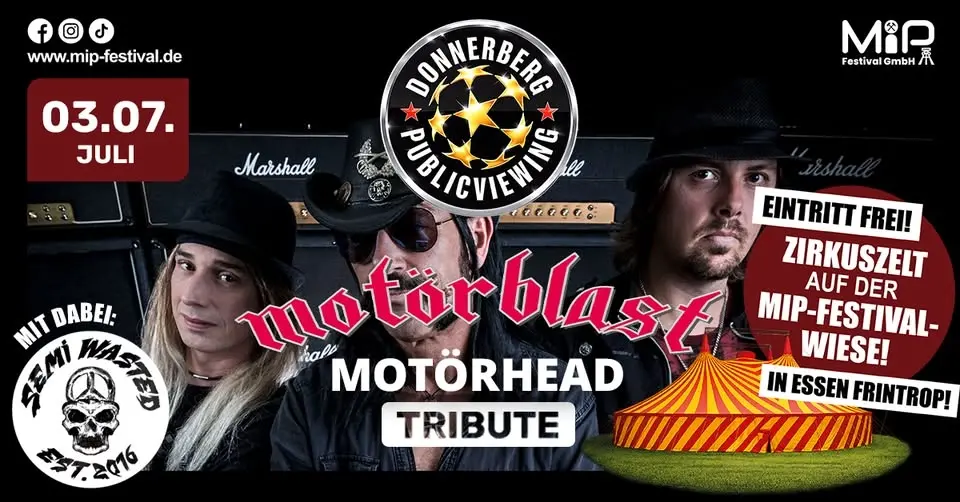 Motörhead Tribute – Motörblast am Donnerberg!