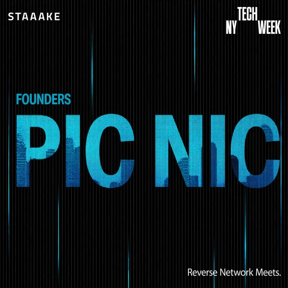 Founders Pic Nic - #NYTechWeek — Reverse Network Meet