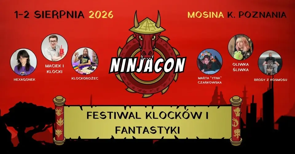 NinjaCon 2026 - Festiwal Klocków i Fantastyki