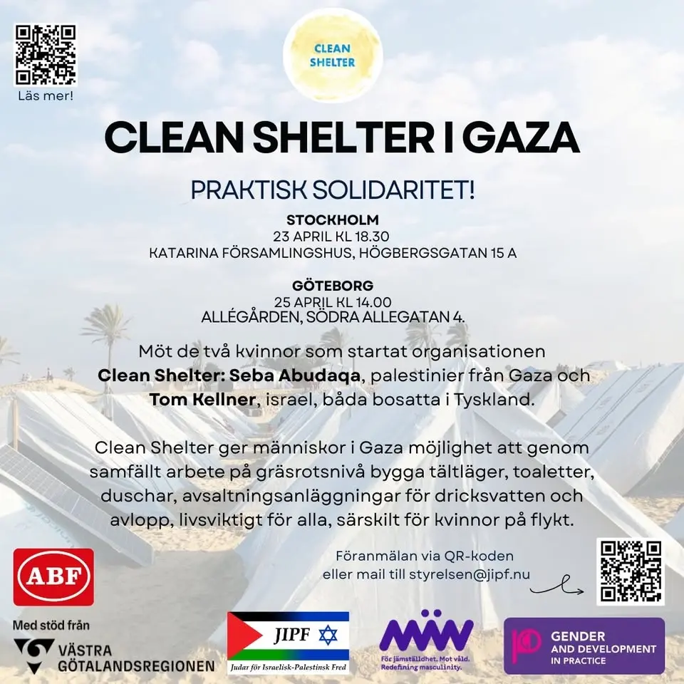Möt Clean Shelter i Göteborg på Allégården