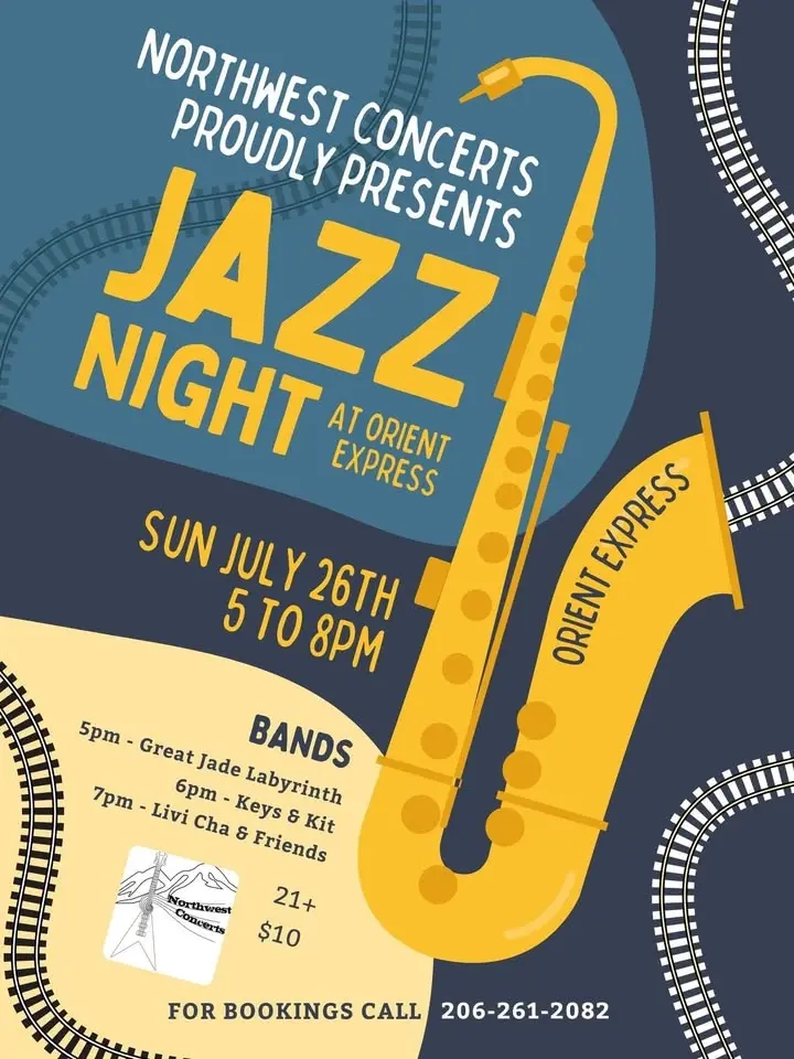 Sunday Night Jazz In the train / Great Jade Labyrinth/Keys and Kit/Livi Cha and Friends