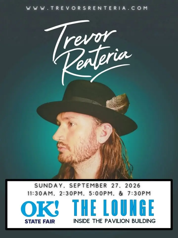 Trevor Renteria Live! @ the 2026 Oklahoma State Fair Lounge Stage