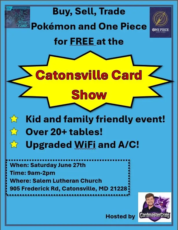 Catonsville Card Show