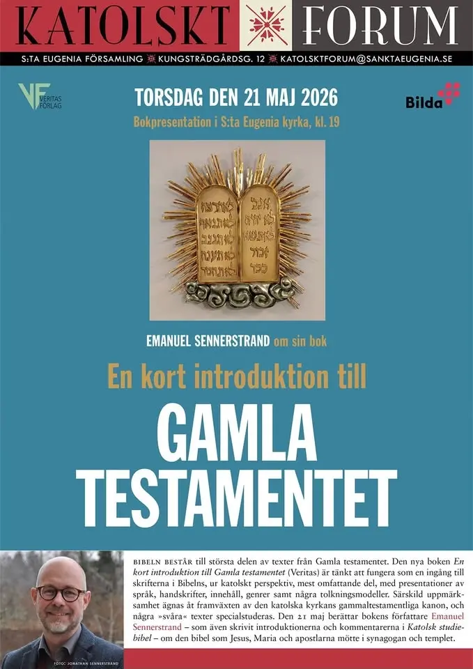 Emanuel Sennerstrand om sin bok En kort introduktion till Gamla Testamentet 
