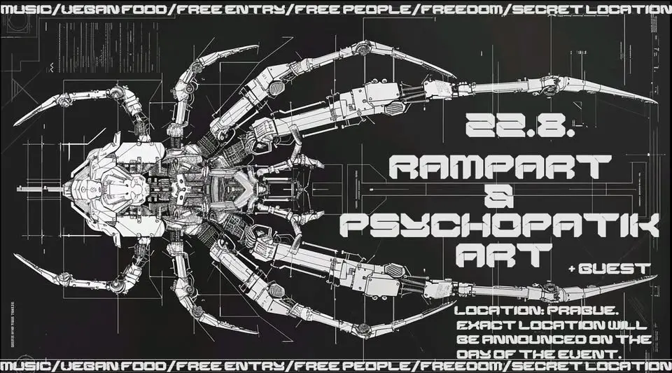 Nature Tekno Ritual🌿23🔊RAMPART & PSYCHOPATIK ART+Guest