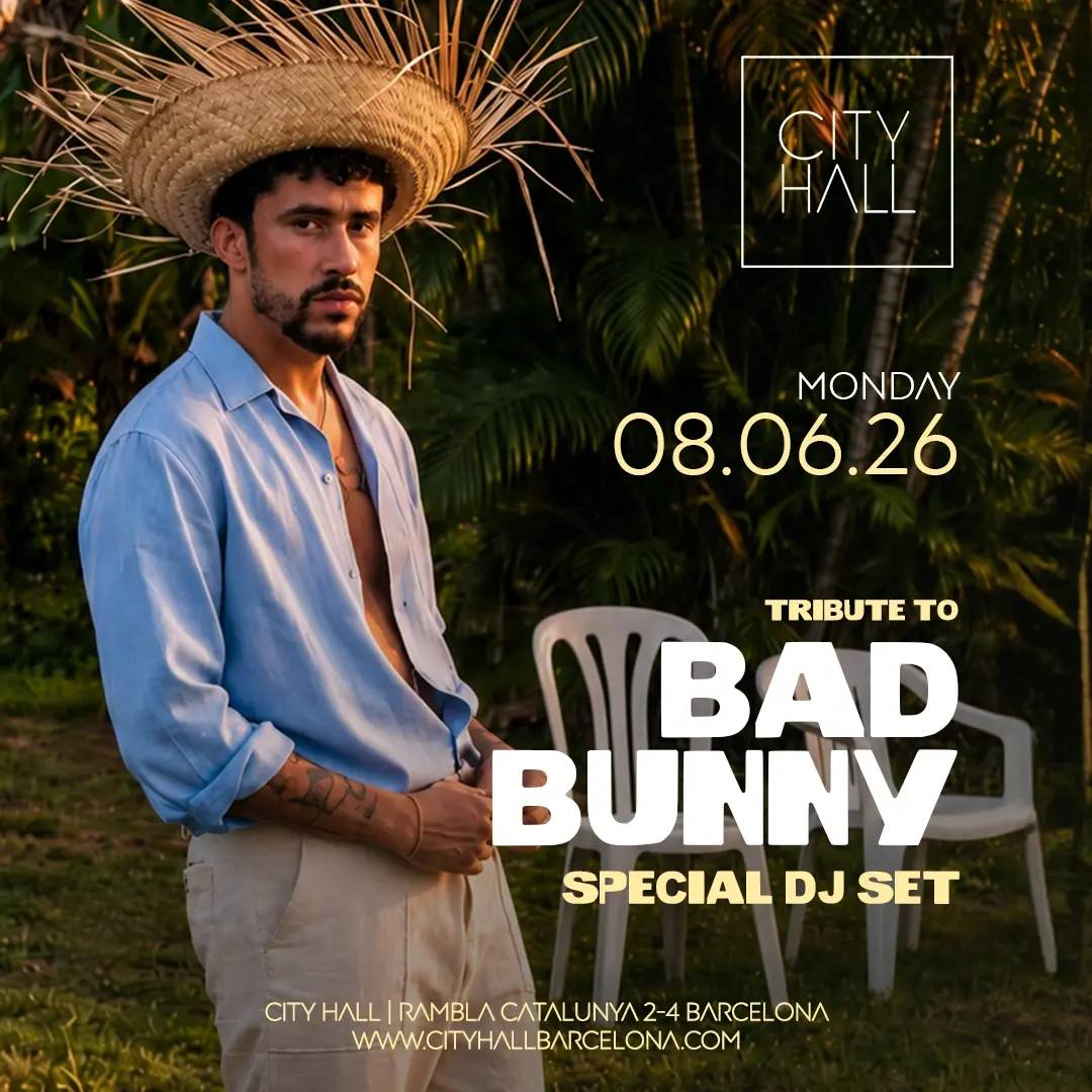 City Hall pres. TRIBUTE TO BAD BUNNY I Free Entry