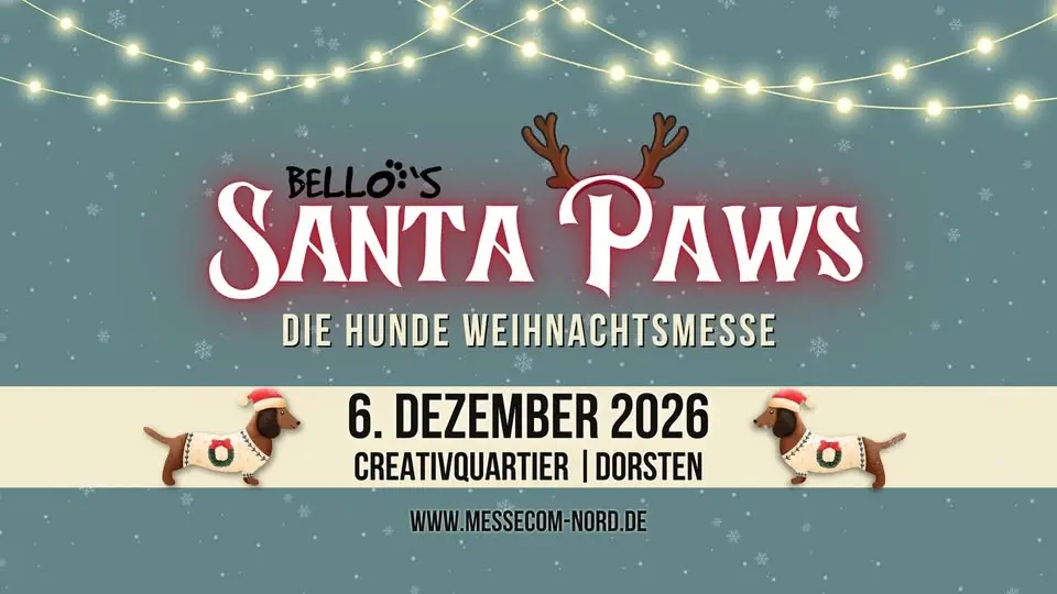 Santa Paws - Die Hundeweihnachtsmesse in Dorsten