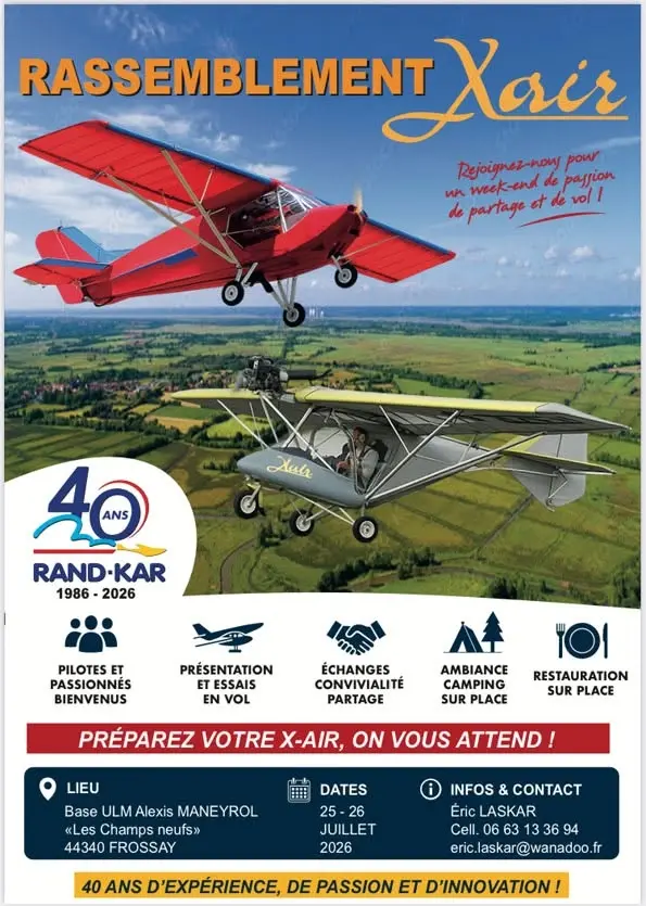 Rassemblement Xair / 40 ème Anniversaire