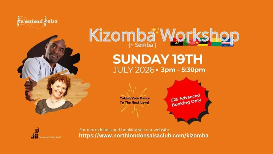 Sweetlead Kizomba Workshop for Improvers and above