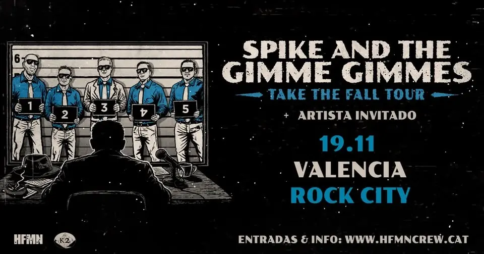 Spike and the Gimme Gimmes (19/11/2026) VALENCIA @ Rock City