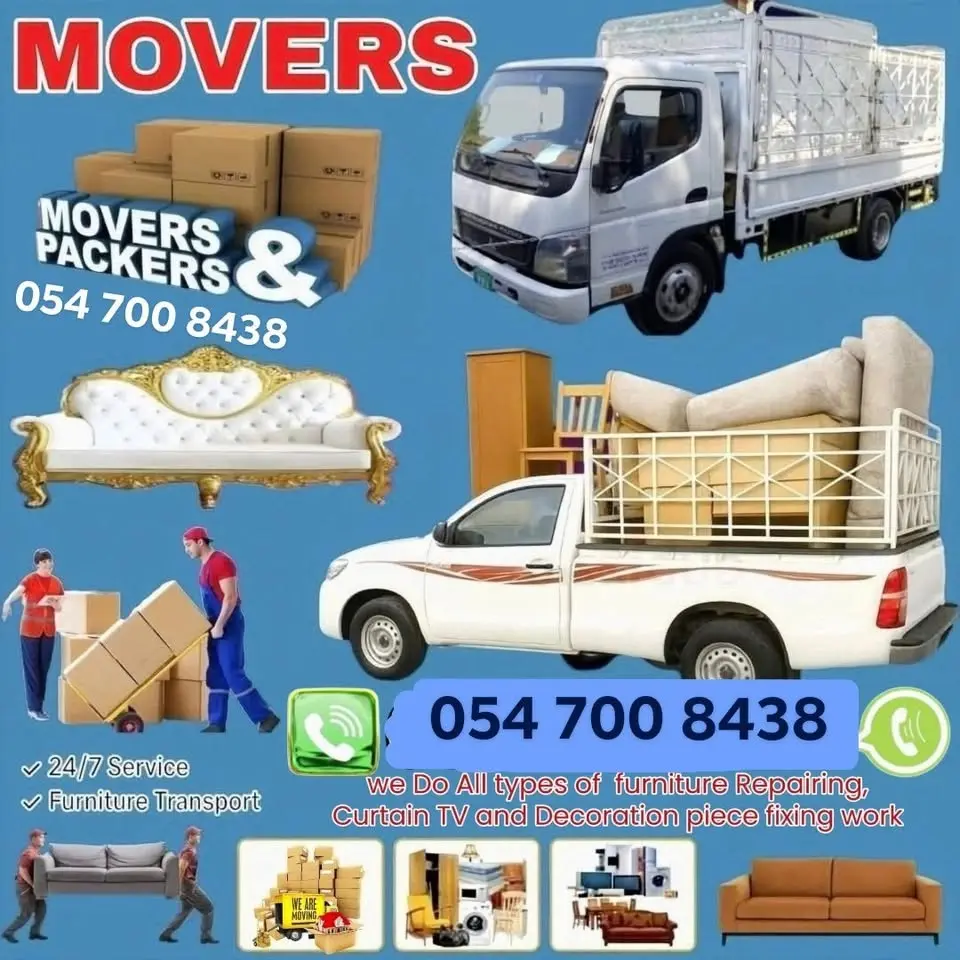 ๐ ๐ผ๐๐ฒ๐ฟ๐ & ๐ฃ๐ฎ๐ฐ๐ธ๐ฒ๐ฟ๐ ๐ถ๐ป Alain
I Have 1Ton 3Ton pickup For moving Shifting
Moving