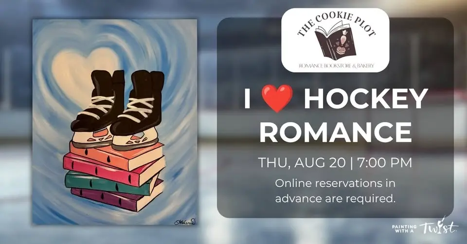 Paint & Sip - I <3 Hockey Romance