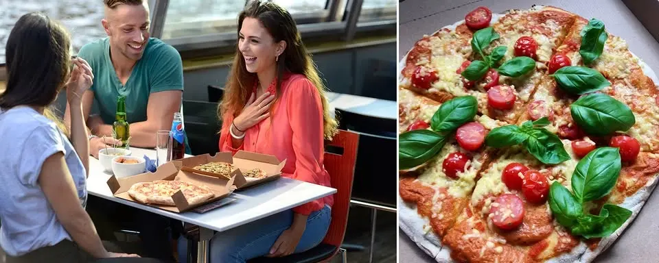 Pizza Cruise in June - Pizzaristeilyt Kauppatorilta kesäkuussa
