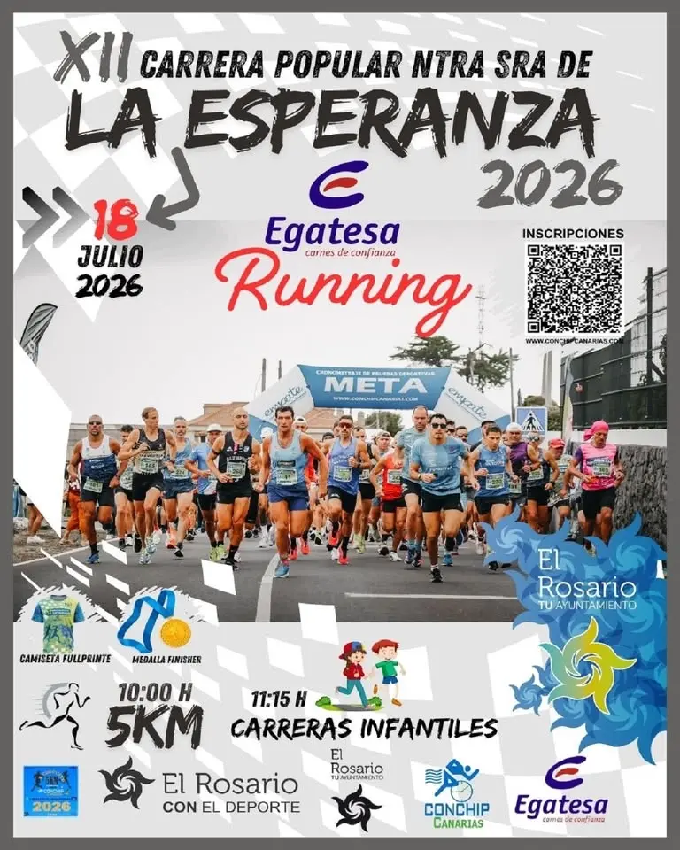 XII Carrera Popular Ntra. Sra. de La Esperanza - Egatesa Running 2026