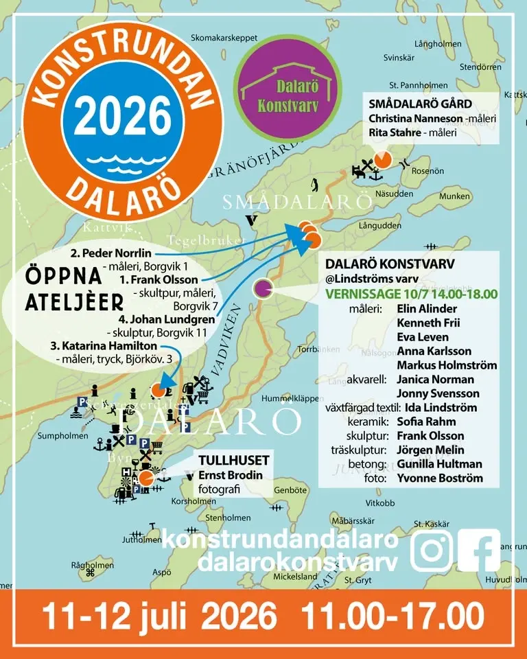 Konstrundan Dalarö 2026!