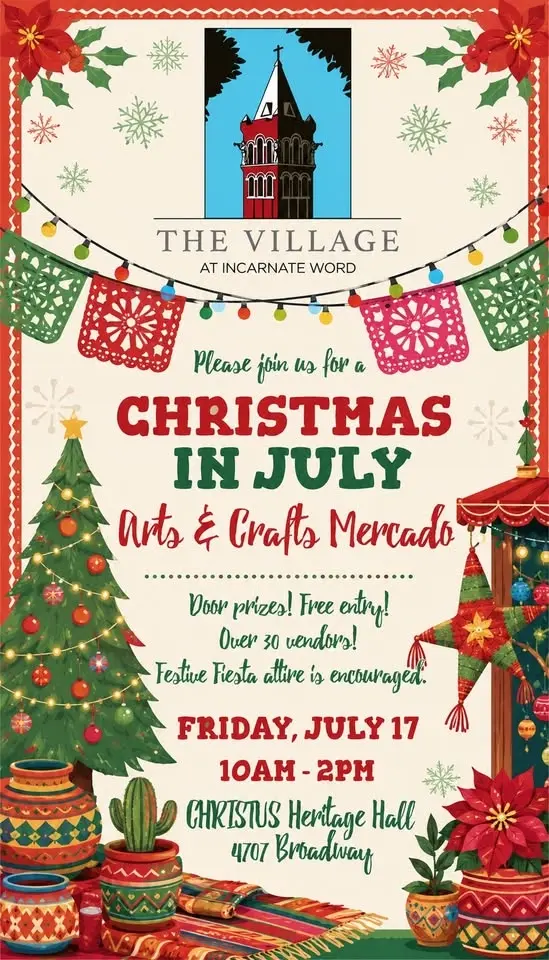 Christmas in July Arts & Craft Mercado