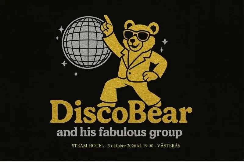 DiscoBear and his fabulous group on STEAM HOTEL