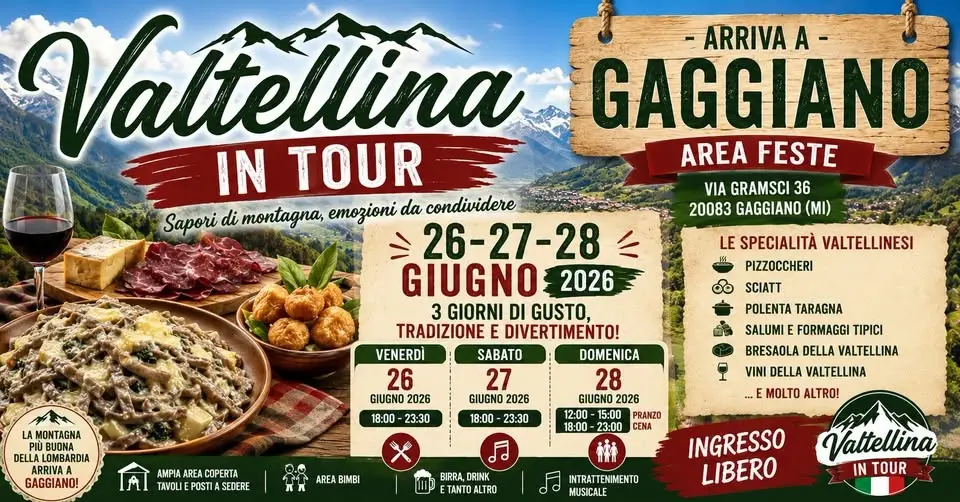Valtellina in Tour Gaggiano Area Feste