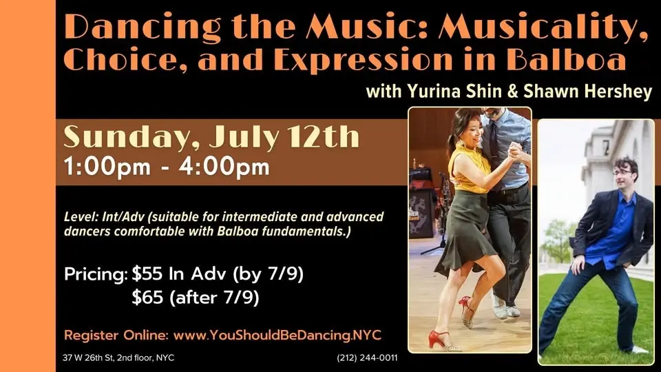 Dancing the Music: Musicality, Choice, and Expression in Balboa