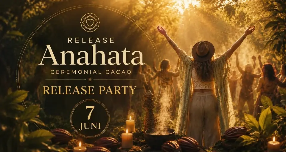 🤎 Release Party – Anahata Ceremonial Cacao 🤎