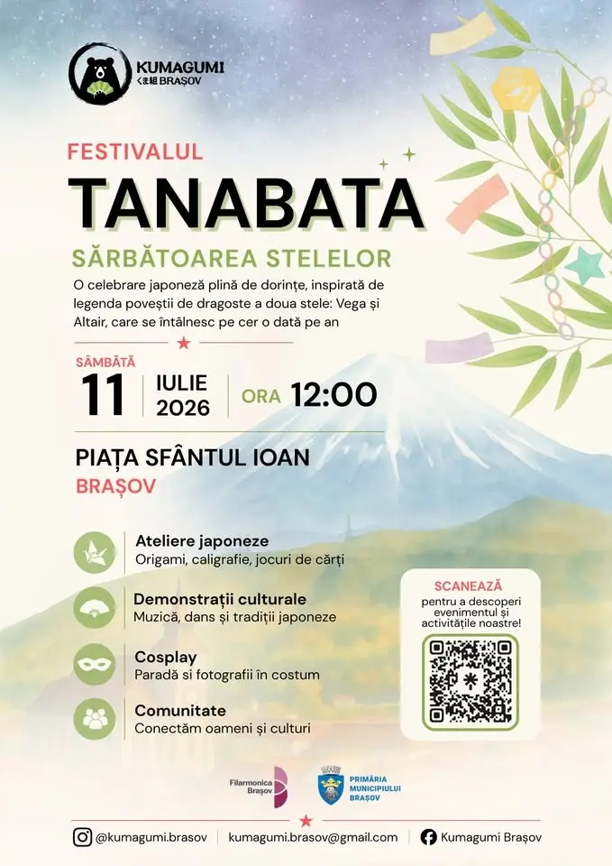 Tanabata Festivalul Stelelor Brasov 2026