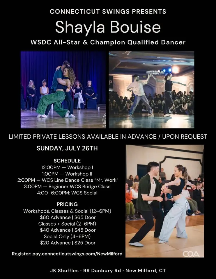 Connecticut Swings: Sunday with Shayla Bouise in New Milford