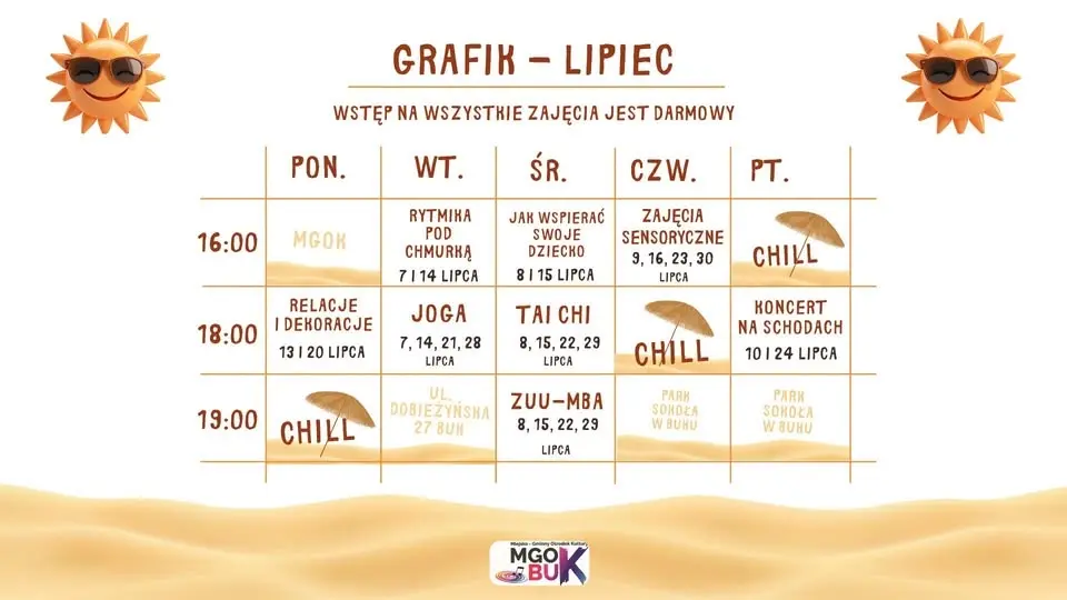 WAKACJE W PARKU SOKOŁA | WSTĘP WOLNY