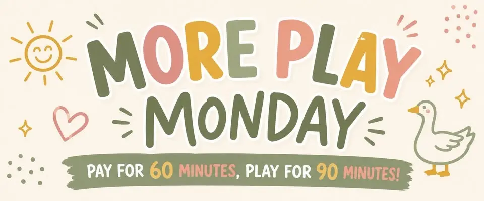 More Play Monday - Pay for 60, Play for 90! 🤑