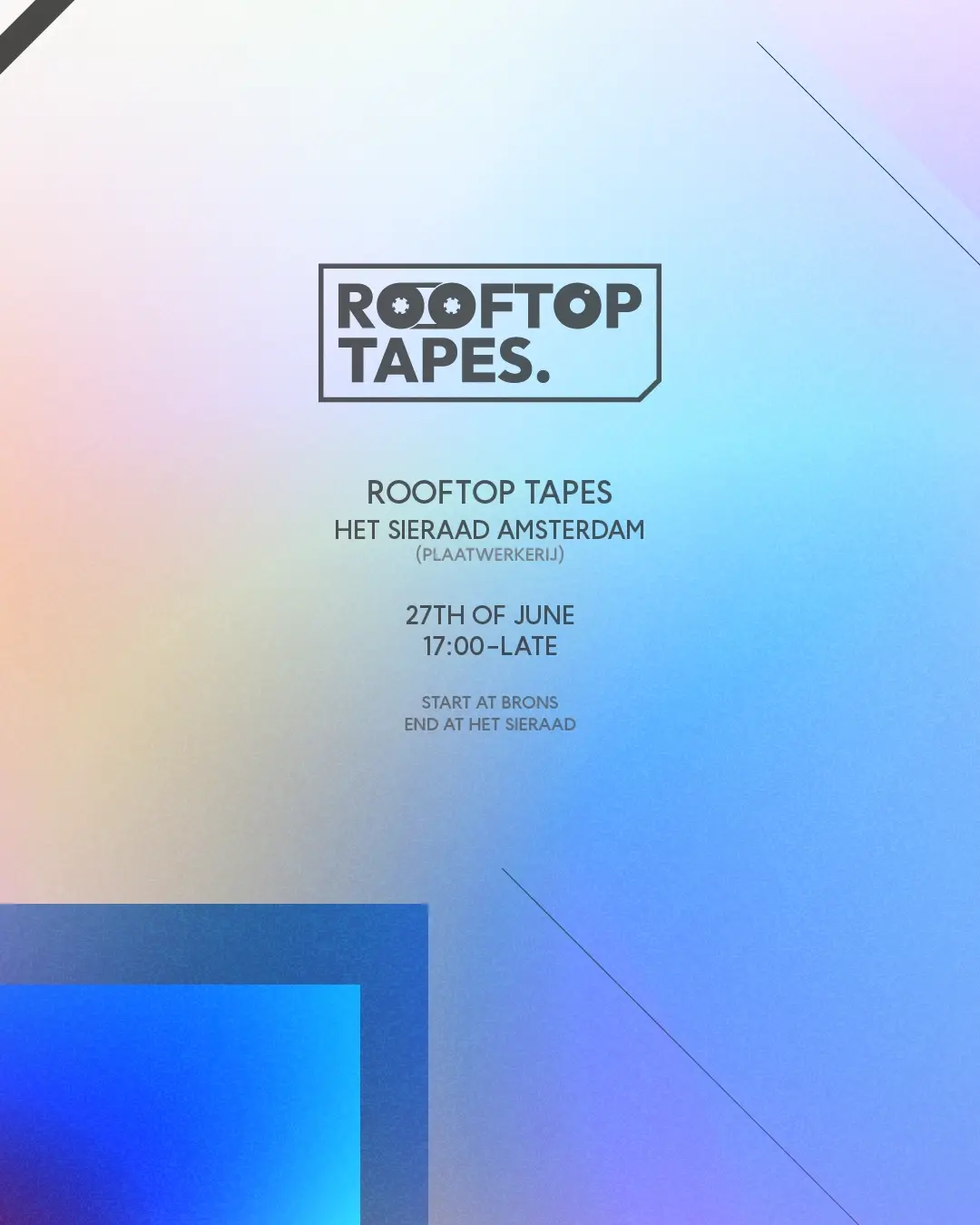 Rooftop Tapes Amsterdam