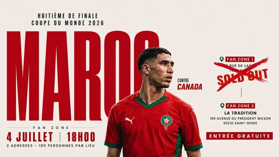Fanzone #002 Maroc Vs Canada
