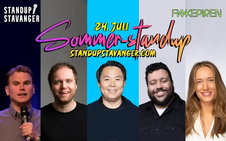 Sommer☀️Standup på Fiskepiren - 24. juli