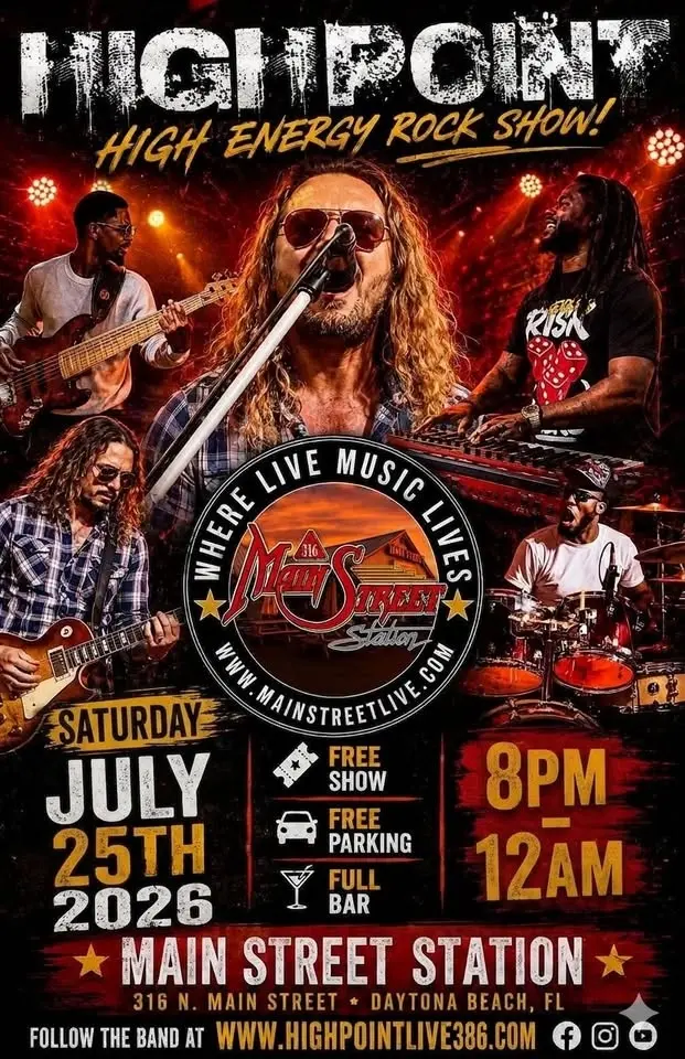 Highpoint High Energy Rock Show Returns to Main Street Station