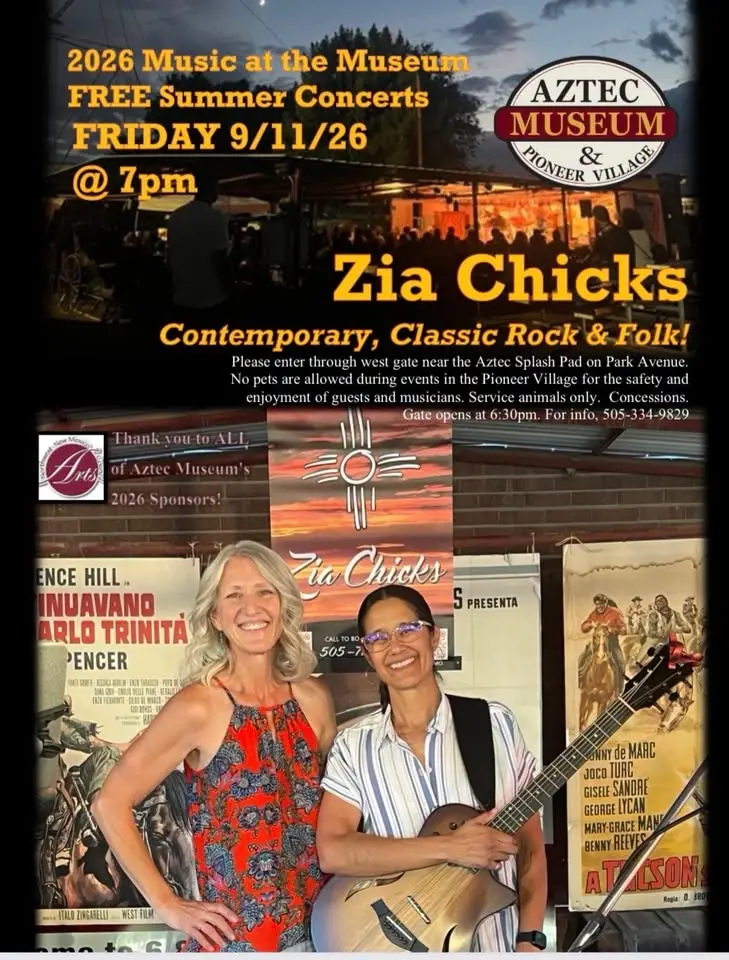"Music at the Museum" featuring Zia Chicks