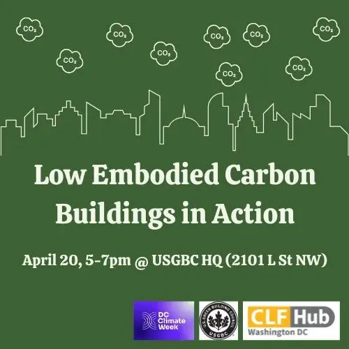 Low Embodied Carbon Buildings in Action!