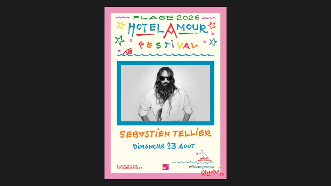 Sébastien Tellier À La Plage De L'hotel Amour
