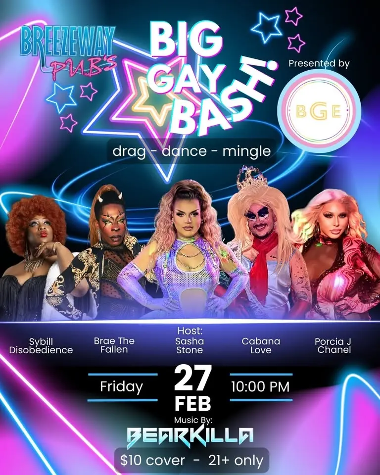 Breezeway's Big Gay Bash!