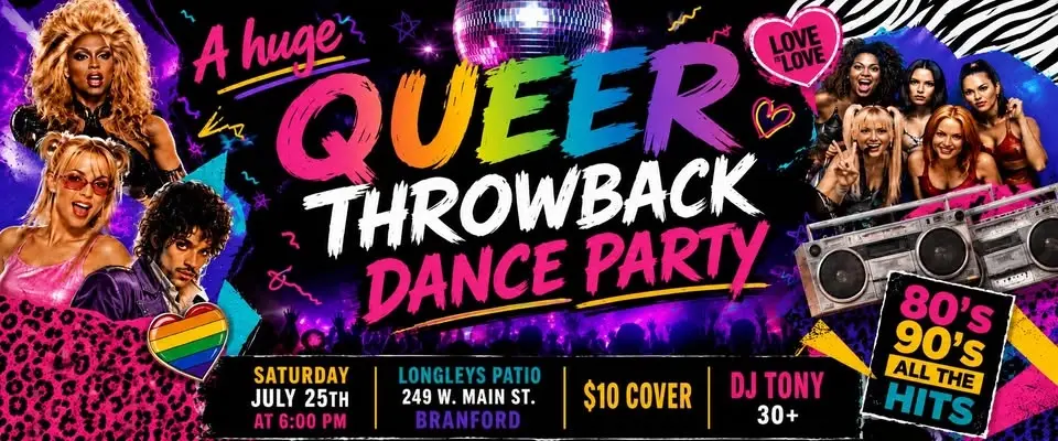 A HUGE QUEER DANCE PARTY - “REWIND” 80+
