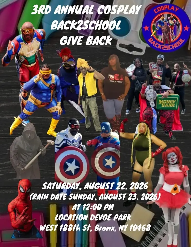 3RD ANNUAL SCHOOL SUPPLY GIVEWAY  