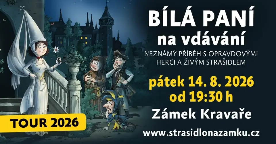 Bílá paní na zámku v Kravařích